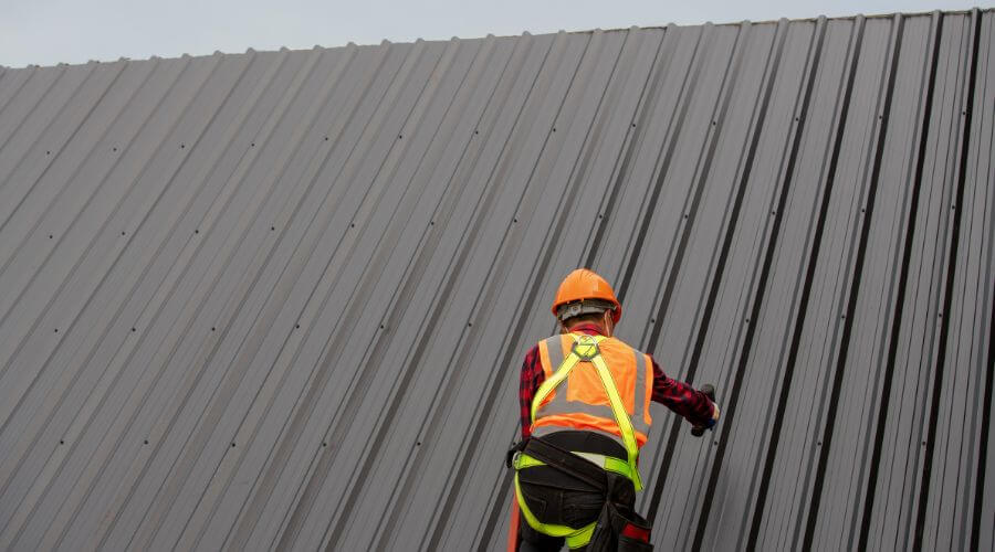 Professional metal roof installation services in Queen City, TX